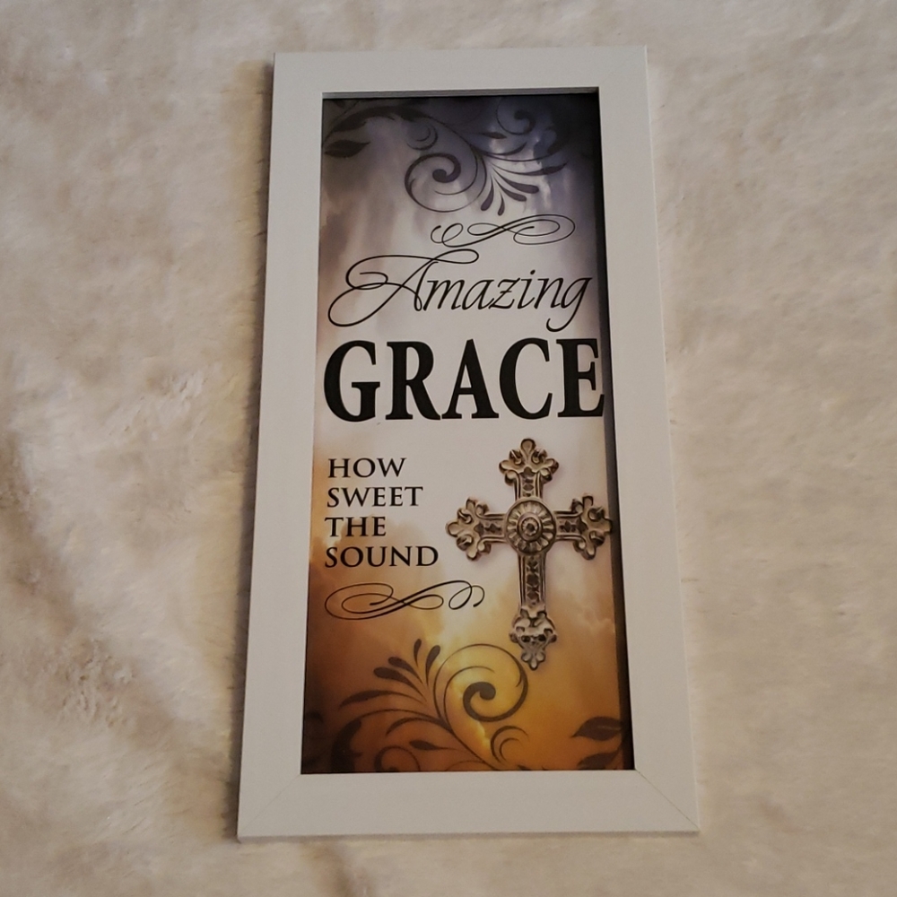 Amazing grace wall decor